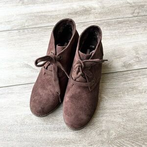 Skechers Women Bobs Tumble Weed Ghost Town Chukka Boots in Brown